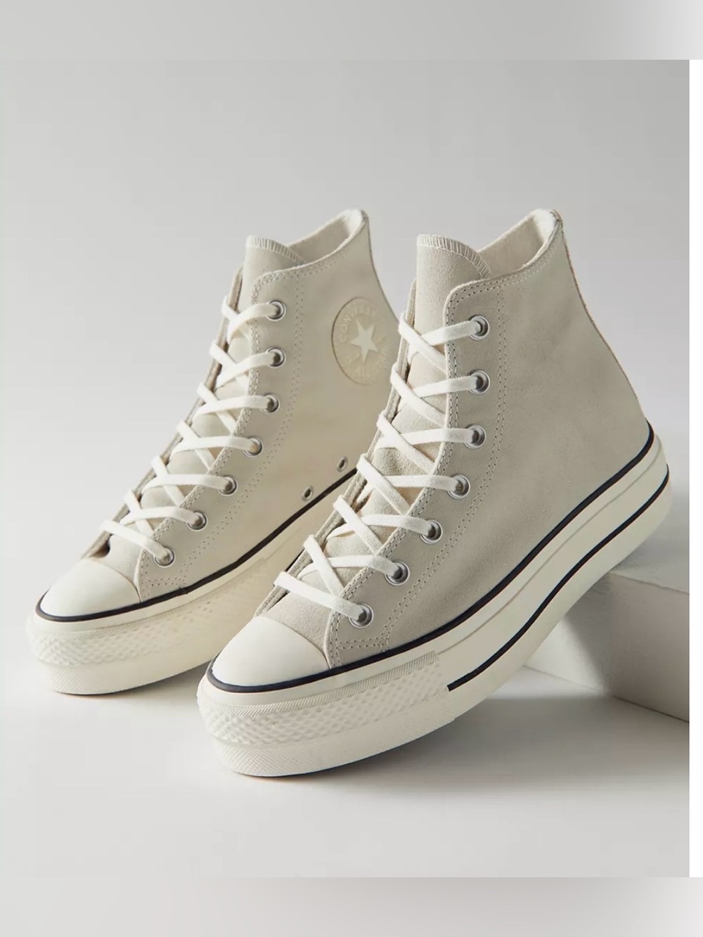 Converse Chuck Taylor All Star Suede Platform High Top Sneaker